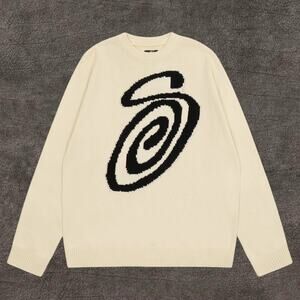 Stussy Men's Cream Sweater
